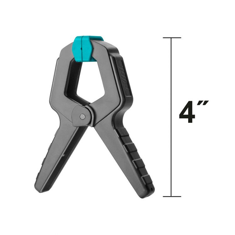4" ملزمة ملقط بلاستيك صناعية