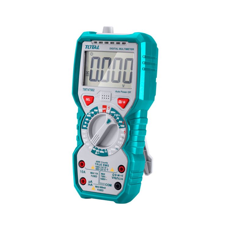 6000 counts true RMS Multimeter ساعة فحص