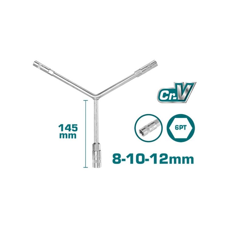Y-Type (8-10-12MM) مفتاح طربوش