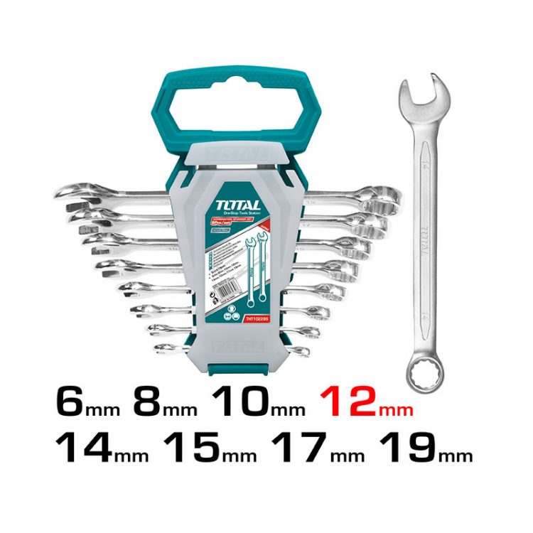 8 PCS 6-19mm طقم شق مسنن