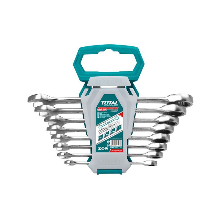 8PCS 8-19mm طقم شق مسنن طقطاق