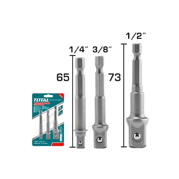 3PCS طقم ادابتر طربوش على مقدح