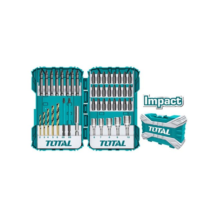 45PCS (طقم ريش (رووس مقدح-حديد-طرابيش مغنطيس