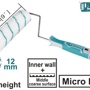 9"X12MM Micro fibre مسكة رول دهان