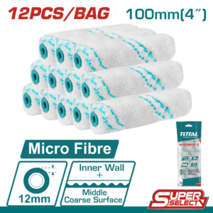 12PCS MicroFibre 4"طقم خرطوشة رول