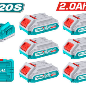 20VX6X2.0AH مجموعة بطاريات مع شاحن